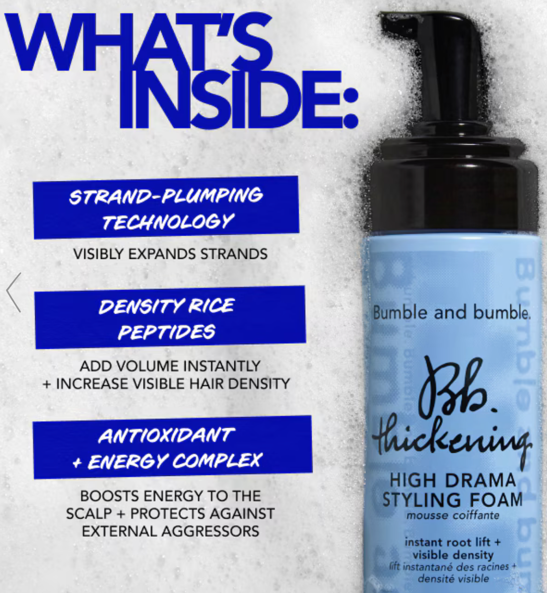 Bumble and bumble Thickening High Drama Styling Foam